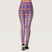 Kinder Halloween heksenkostuum Leggings (Achterkant)