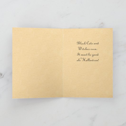  Kinder Halloween Kaart (Binnen)