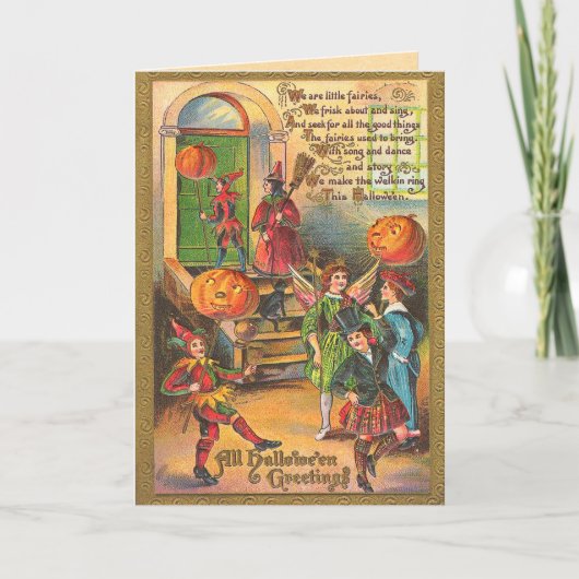  Kinder Halloween Kaart (Voorkant)
