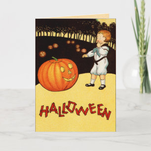 Kinder Halloween Kaart