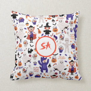 Kinder Halloween Kostuum Party Trick or treat Boo Kussen