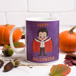 Kinder 'Halloween kostuum Vampire Custom Name Koffiemok