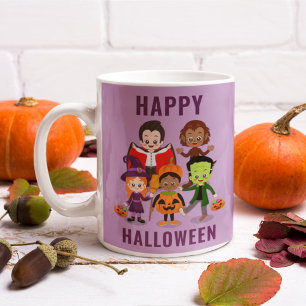 Kinder 'Halloween Kostuumfeest Custom Name Koffiemok