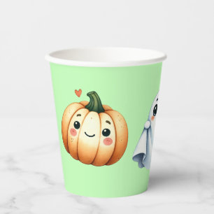 Kinder Halloween papieren bekers