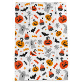 Kinder Halloween-partij Ghost Spiders Snoep Pumpki Medium Cadeauzakje (Achterkant)