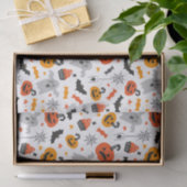 Kinder Halloween-partij Ghost Spiders Snoep Pumpki Tissuepapier (Geschenk)