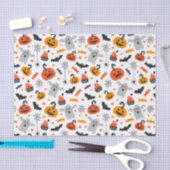 Kinder Halloween-partij Ghost Spiders Snoep Pumpki Tissuepapier (Craft)