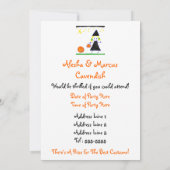 Kinder Halloween Party! Kaart (Achterkant)