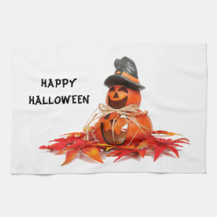 Kinder Halloween Pumkins Theedoek