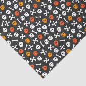 Kinder Halloween Schattigee Skeleton Skull Botten Tissuepapier (Detail)
