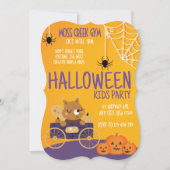 Kinder Halloween School Gym Party Kaart (Voorkant)