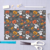 Kinder Halloween Spider Webs Ghosts Cupcakes Pumpk Tissuepapier (Craft)