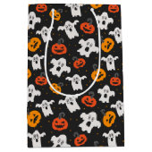 Kinder Halloween Spooky Ghosts en Jack o Lantern Medium Cadeauzakje (Voorkant)