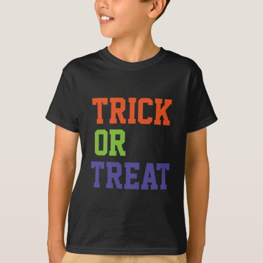 Kinder Halloween T-Shirt (Voorkant)