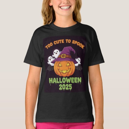 Kinder Halloween T-Shirt (Voorkant)