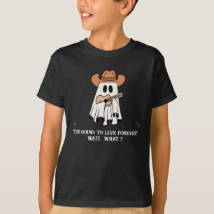 Kinder Halloween T-shirt – Cowboy Geest Gitaar