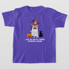 Kinder Halloween T-Shirt – Geestige Vrienden