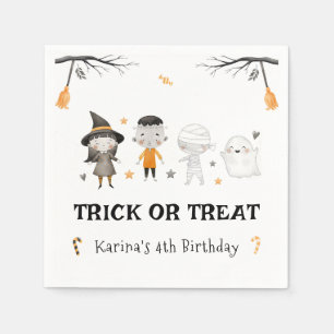 Kinder Halloween Trick or treat Servet