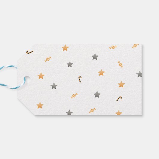 Kinder Halloween Verjaardag Trick or treat Dank u Cadeaulabel (Achterkant Horizontaal)