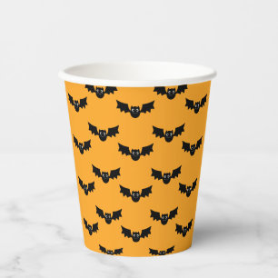 Kinder Halloween Verjaardagsfeestje Leuke vleermui Papieren Bekers
