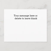 Kinder Halloween zwarte kat Briefkaart (Achterkant)