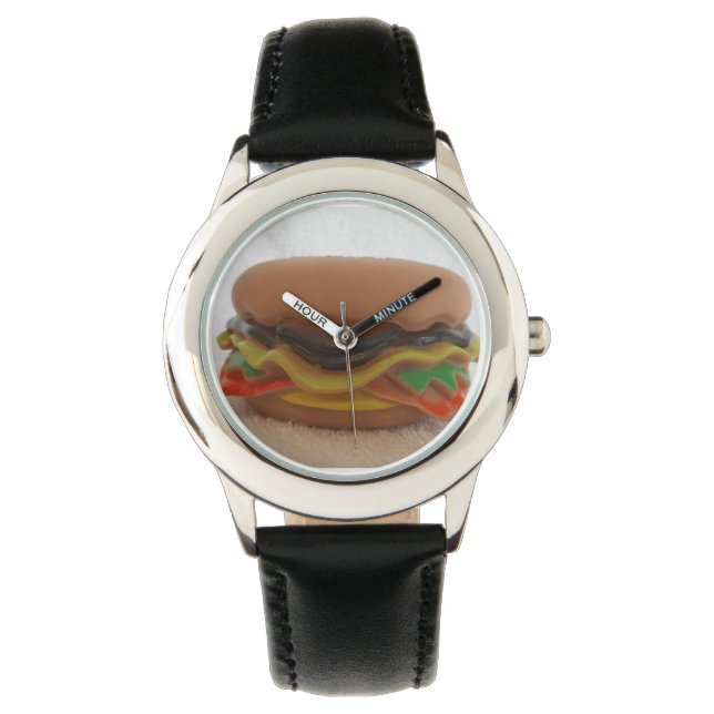 Kinder hamburgerhorloge horloge (Voorkant)