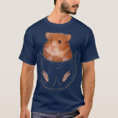 Kinder hamster Clothes Pocket Animal Outfit Gift T-shirt (Voorkant)