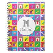 Kinder handboek met kleurrijke kunsten en kunstpat notitieboek (Voorkant)