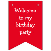 Kinder handdrukken met schilderwerk Kunstpartij Bi Vlaggetjes (Tweede vlag)