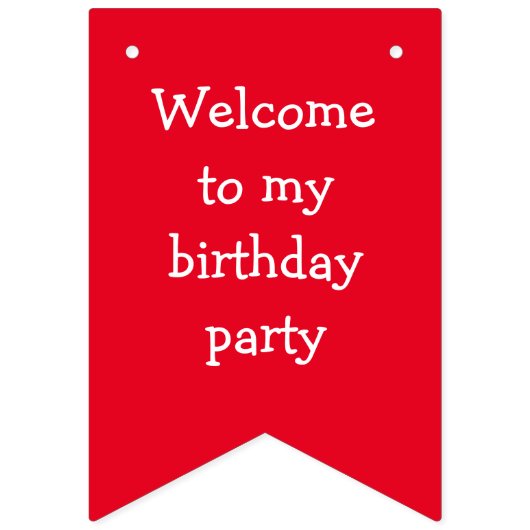 Kinder handdrukken met schilderwerk Kunstpartij Bi Vlaggetjes (Tweede vlag)