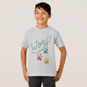 Kinder Hanes TAGLESS® T-shirt (Voorkant volledig)