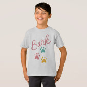 Kinder Hanes TAGLESS® T-shirt (Voorkant volledig)