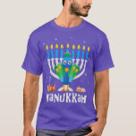 Kinder Hanukkah Pajamas voor kinderen Jonge meisje T-shirt<br><div class="desc">Kinder Hanukkah Pajamas voor kinderen Boys Girls Jewish Peacock Hanukkah .</div>