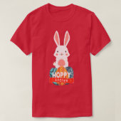 Kinder haoppy paaskonijn t-shirt (Design voorkant)