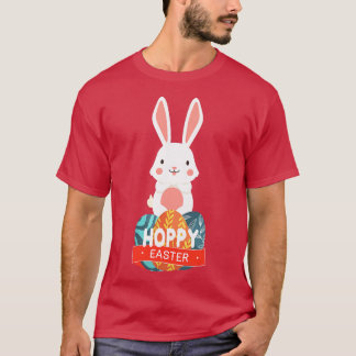 Kinder haoppy paaskonijn t-shirt