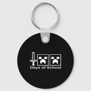 Kinder Happy 100 Dagen van School T-shirt voor Kin Sleutelhanger