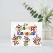 Kinder Happy Birthday Briefkaart (Staand voorkant)