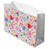 Kinder Happy Birthday Groot Cadeauzakje (Achterkant Gekanteld)