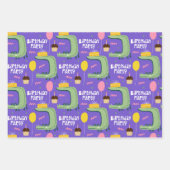 Kinder Happy Birthday Inpakpapier Vel (Voorkant)