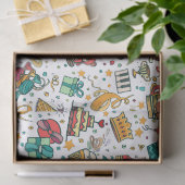 Kinder Happy Birthday Tissuepapier (Geschenk)