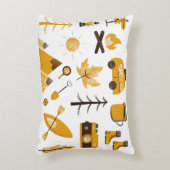 Kinder Happy Camper Accent Pillow Kussen (Voorkant(Verticaal))