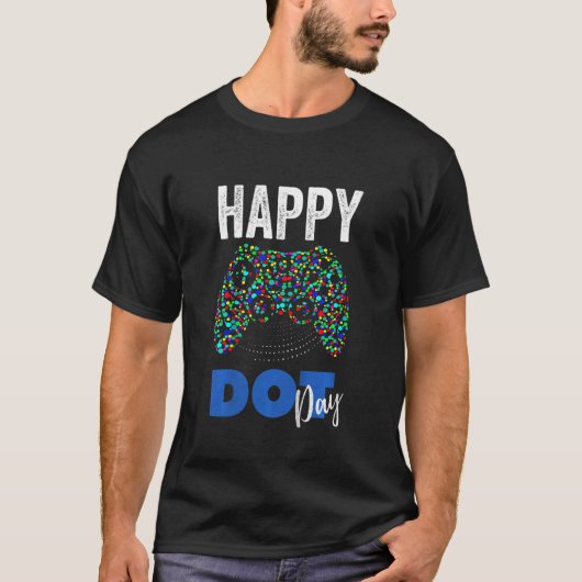Kinder Happy Dot Day 2022 Internationale dot day g T-shirt (Voorkant)