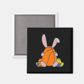 Kinder Happy Easter Bysketbyll Bunny Ears Fun Egg Magneet (Voorkant / Achterkant)