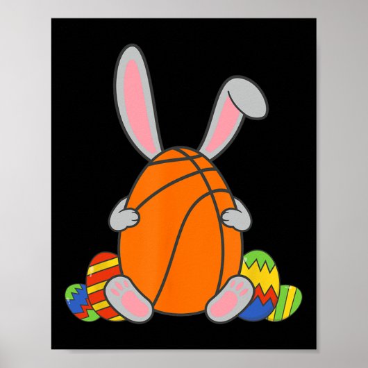 Kinder Happy Easter Bysketbyll Bunny Ears Fun Egg Poster (Voorkant)