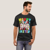 Kinder Happy Easter Video Game Controller met bund T-shirt (Voorkant volledig)