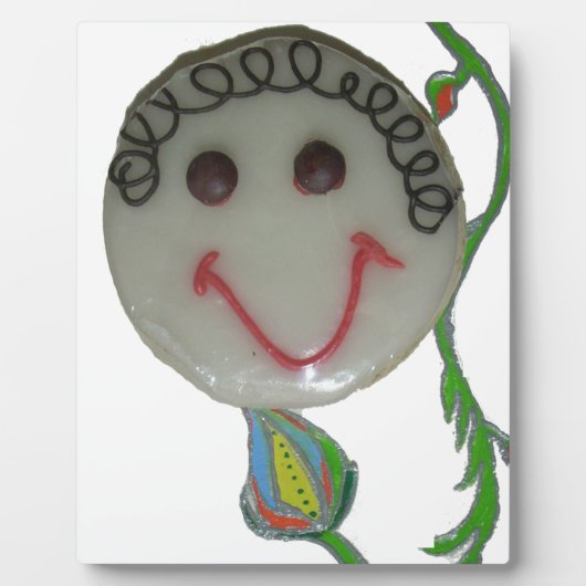 Kinder Happy Face Hakuna Matata Friendly Vine.png Fotoplaat (Voorkant)