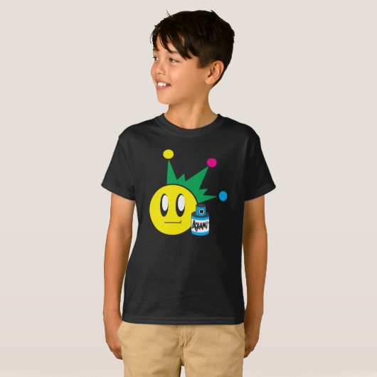 Kinder Happy Face T-shirt (Voorkant volledig)