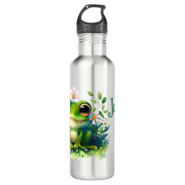 Kinder Happy Green Frog Waterfles