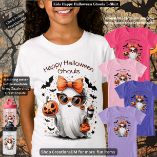 Kinder Happy Halloween Ghouls T-shirt