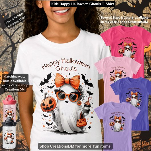 Kinder Happy Halloween Ghouls T-shirt